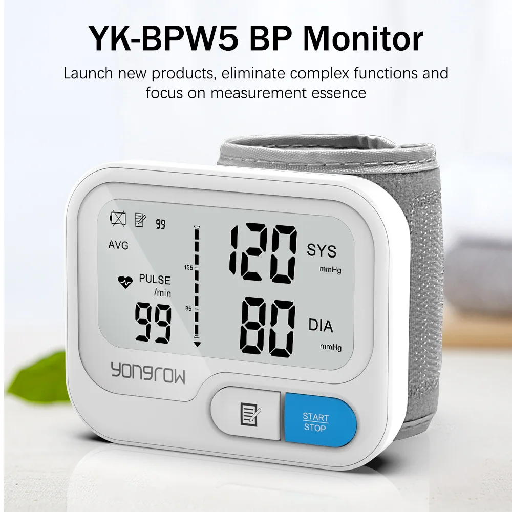 Automatic Digital Wrist Blood Pressure Monitor